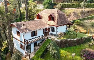 Casa com 3 quartos à venda no jardim europa, campos do jordão  por r$ 990.000