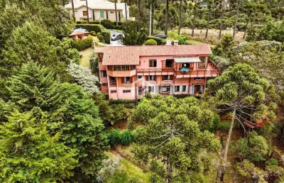 Casa em condomínio fechado com 4 quartos à venda no capivari, campos do jordão  por r$ 3.800.000