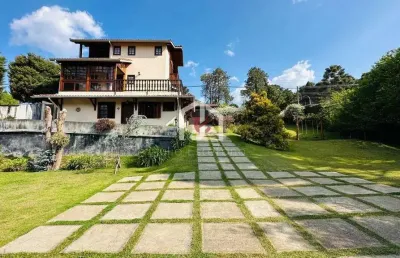 Casa com 5 quartos à venda no jaguaribe, campos do jordão  por r$ 1.590.000
