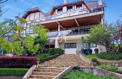 Casa em condomínio fechado com 9 quartos à venda no capivari, campos do jordão  por r$ 13.000.000