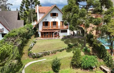 Casa com 5 quartos à venda no alto do capivari, campos do jordão  por r$ 1.600.000