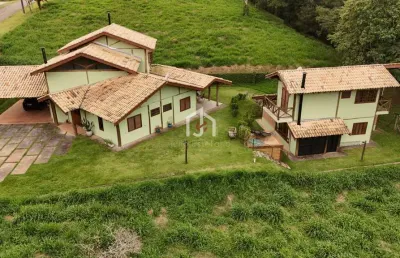 Casa em condomínio fechado com 4 quartos à venda no rio preto, santo antônio do pinhal  por r$ 1.280.000