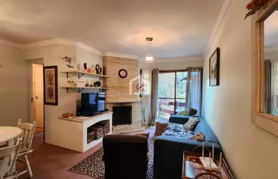 Apartamento com 2 quartos à venda no jardim do embaixador, campos do jordão  por r$ 590.000