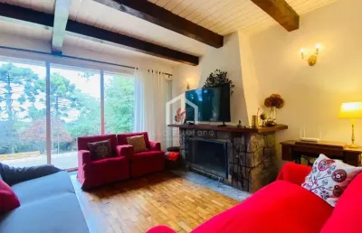 Casa com 4 quartos à venda no alto da boa vista, campos do jordão  por r$ 1.700.000
