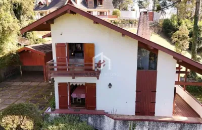Casa com 4 quartos à venda na vila inglesa, campos do jordão  por r$ 1.400.000
