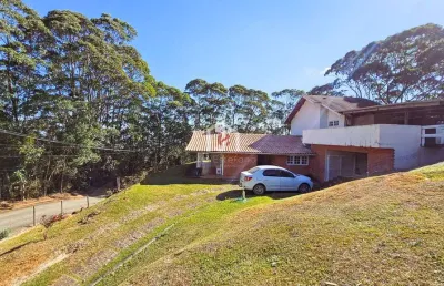 Casa com 3 quartos para alugar no jardim alpestre, campos do jordão  por r$ 6.500