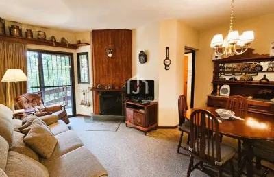 Apartamento com 2 quartos à venda no jardim do embaixador, campos do jordão  por r$ 580.000