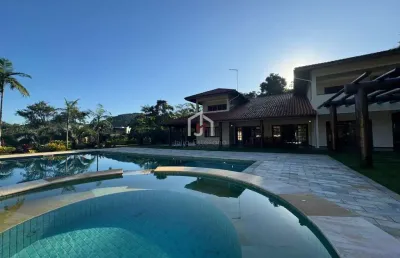 Casa em condomínio fechado com 6 quartos à venda em ressaca, ubatuba  por r$ 6.000.000