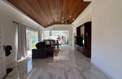 Casa em condomínio fechado com 5 quartos à venda em horto florestal, ubatuba  por r$ 1.700.000