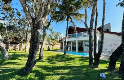 Casa em condomínio fechado com 7 quartos à venda em tenório, ubatuba  por r$ 7.000.000