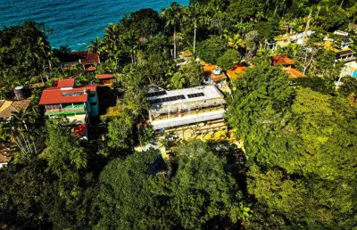 Casa em condomínio fechado com 6 quartos à venda em ponta grossa, ubatuba  por r$ 6.500.000