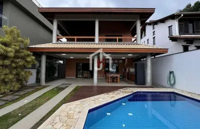 Casa em condomínio fechado com 4 quartos à venda na praia da lagoinha, ubatuba  por r$ 3.995.000
