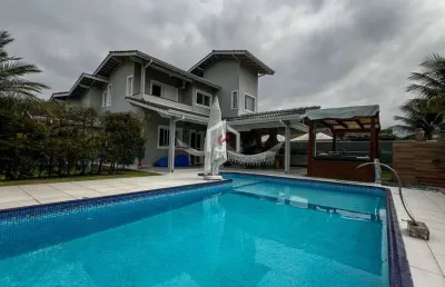 Casa em condomínio fechado com 3 quartos à venda em horto florestal, ubatuba  por r$ 1.800.000