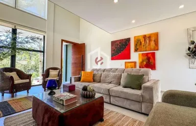 Casa em condomínio fechado com 5 quartos à venda na praia da lagoinha, ubatuba  por r$ 4.250.000