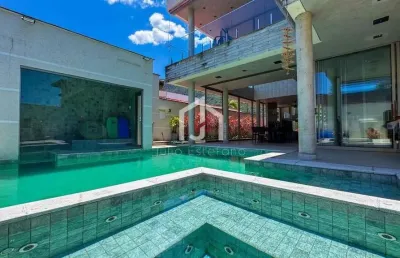Casa em condomínio fechado com 5 quartos à venda na praia da lagoinha, ubatuba  por r$ 5.600.000