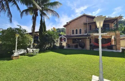 Casa em condomínio fechado com 7 quartos à venda na praia da lagoinha, ubatuba  por r$ 2.600.000