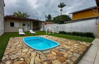 Casa com 2 quartos à venda em toninhas, ubatuba  por r$ 1.060.000