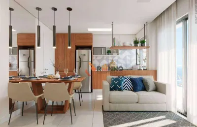 Apartamento com 2 quartos, sacada, com 47 m² no bairro capão raso