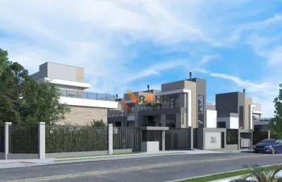 Sobrado com 3 quartos, 3 suítes, 160 m² no bairro em santa felicidade.