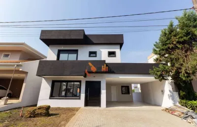 Casa nova 3 quartos 1 suite em condomínio santa felicidade