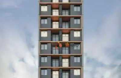 Studio lançamento com 1 quarto, 27 m² no centro de curitiba.