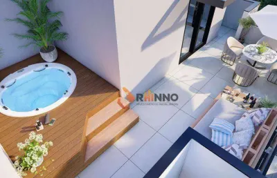 Sobrado com 3 dormitórios à venda por r$ 719.000 - hauer - curitiba/pr