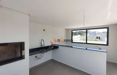 Casa nova em condomínio 3 suítes, 202 m² no bairro santa cândida