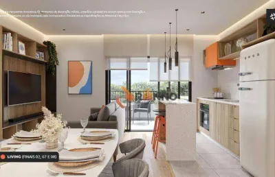 Apartamento 2 quartos, 1 suíte no bairro novo mundo.