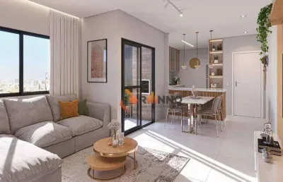 Apartamento à venda, 67 m² por r$ 758.640,00 - novo mundo - curitiba/pr