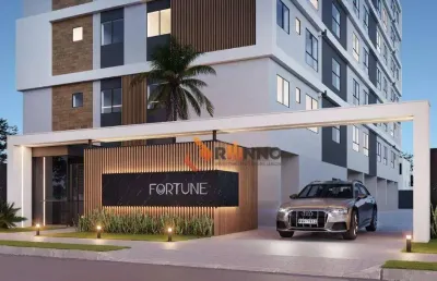 Apartamento com 2 quartos, 1 suíte, 48 m² no bairro hauer.