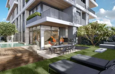 Apartamento garden duplex com 3 suítes, 316 m² no bairro ahú