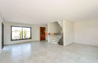 Casa de alto padrão com 3 quartos, 1 suíte, 190 m² em santa felicidade.