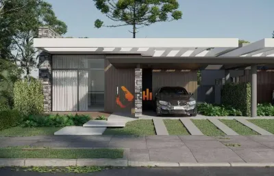 Casa térrea em condomínio com 3 quartos, 1 suíte, 130m² no bairro ipê em são josé dos pinhais.