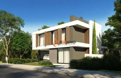 Casa de alto padrão em condomínio com 3 suítes, 180m² no bairro ipê em são josé dos pinhais.