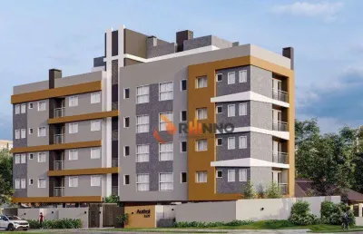 Apartamento com 2 dormitórios à venda, 54 m² por r$ 369.990,00 - hauer - curitiba/pr