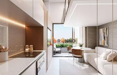 Apartamento com 2 dormitórios sendo 1 suíte, 57 m² por r$ 641.388 - portão - curitiba/pr