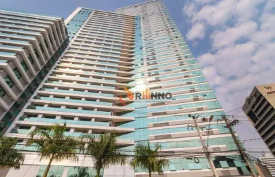 Studio mobiliado 1 dormitório à venda, 29 m² por r$ 350.000 - rebouças - curitiba/pr