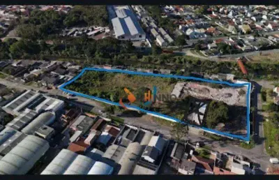 Terreno à venda, 9.772 m² no boqueirão - curitiba/pr