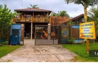 Casa com 8 dormitórios à venda, 239 m² por r$ 950.000,00 - balneario nereiras - guaratuba/pr