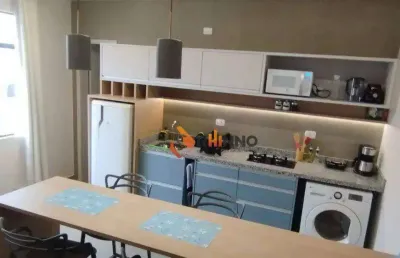 Studio com 1 dormitório à venda, 33 m² por r$ 325.000,00 - centro - curitiba/pr