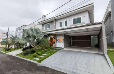 Casa 3 suítes em condomínio no bairro santa felicidade - curitiba/pr