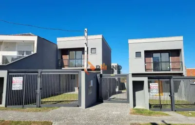 Sobrado novo em condomíno, 3 dormitórios, 113 m² no boa vista