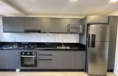Apartamento mobiliado 2 quartos locacao praia brava - itajai/sc