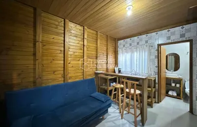 Casa chalé 1 quarto - 1 vaga - locação - praia brava - itajai/sc