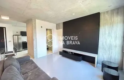 Apartamento 2 quartos 1 vaga - mobiliado - a venda - praia brava - itajai/sc