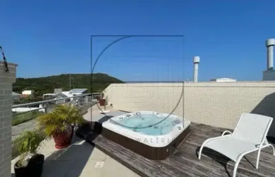 Cobertura com 3 quartos à venda na avenida dos dourados, 748, jurerê internacional, florianópolis por r$ 2.700.000