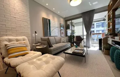 Apartamento com 3 quartos à venda na rua dos cambuatas, 28, jurerê internacional, florianópolis por r$ 3.180.000