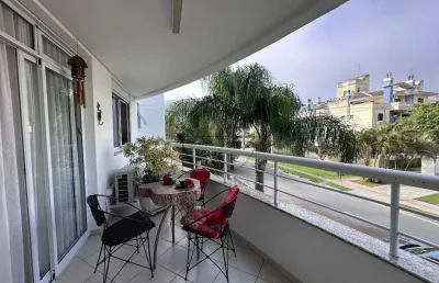 Apartamento com 3 quartos à venda na avenida dos búzios, 208, jurerê internacional, florianópolis por r$ 2.349.000