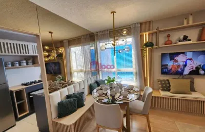 Apartamento com 2 quartos à venda na estrada do moinho, 299, campo grande, rio de janeiro, 44 m2 por r$ 242.100