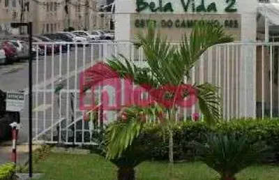 Apartamento com 2 quartos à venda na estrada do campinho, 955, campo grande, rio de janeiro, 44 m2 por r$ 145.000